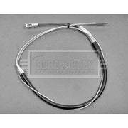 Borg & Beck Handbrake Cable Right Rear BKB1083