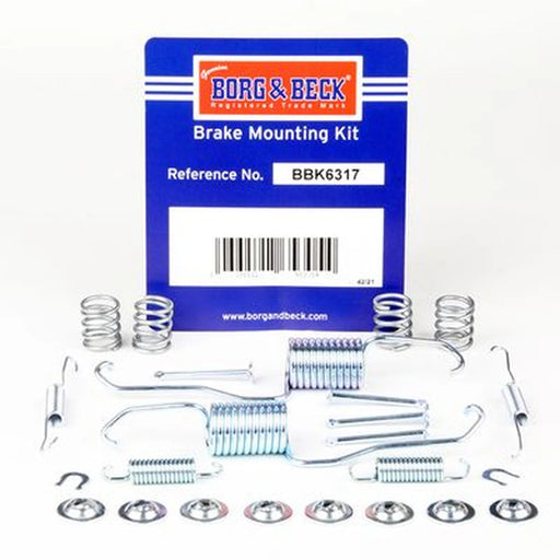 Borg & Beck Brake Shoe Accessory Kit Rear BBK6317