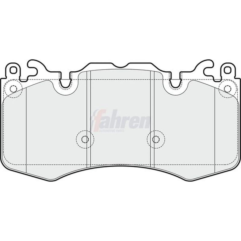 Fahren Front Brake Pad Set fits Land Rover Defender Station 2020-2021