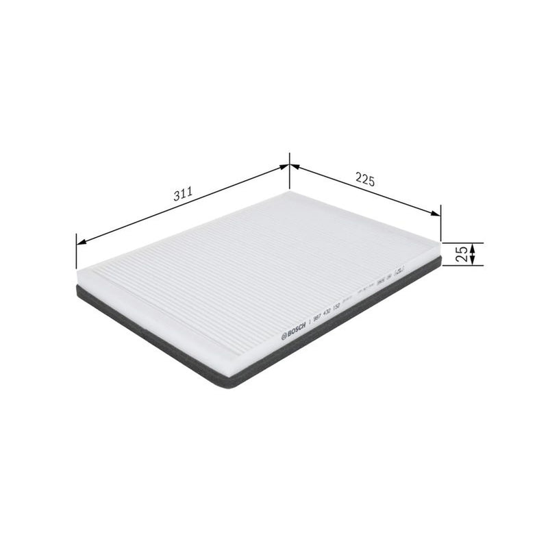Bosch Cabin Air Filter (Pollen Filter) 1 987 432 152