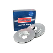 Borg & Beck 2 x Vented Front Brake Discs BBD5446-x2