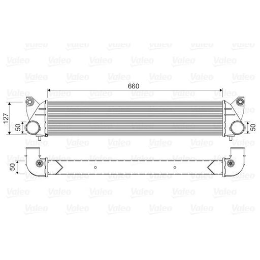 Valeo Intercooler (Charge Air Cooler) 818348