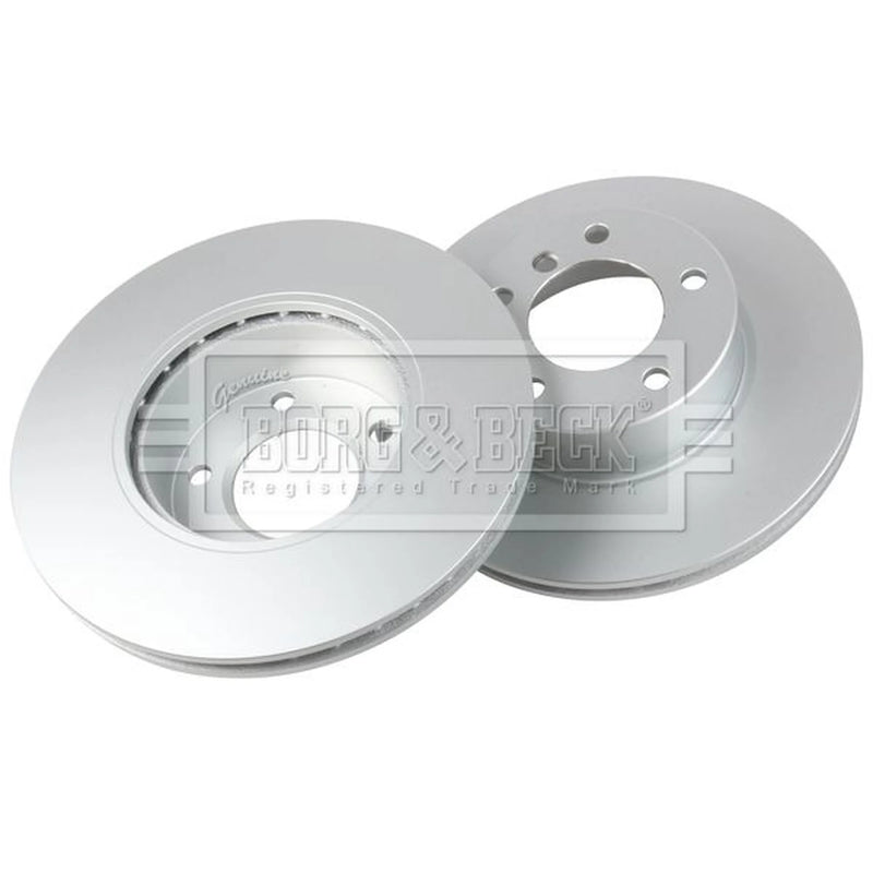 Borg & Beck 2 x Vented Front Brake Discs BBD4471-x2