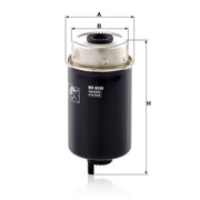 MANN-FILTER Fuel Filter Element WK 8038