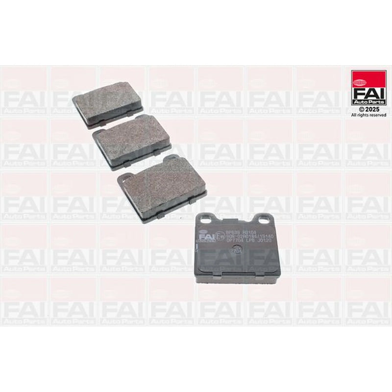 FAI Rear Brake Pad Set BP639