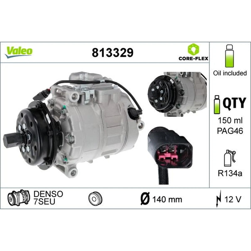 Valeo Air Conditioning Compressor 813329