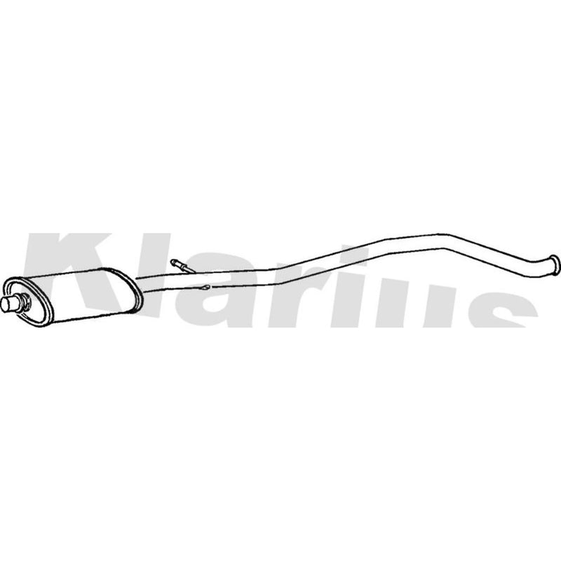 Klarius Box With Centre Pipe Centre PG518K
