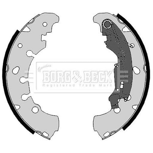 Borg & Beck Brake Shoe Set Axle Kit BBS6364