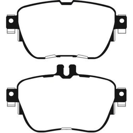 Abtex Rear Brake Pad Set PLU2376