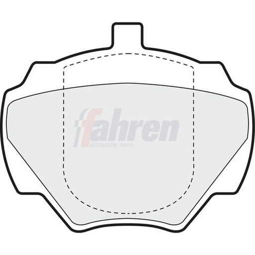 Fahren Rear Brake Pad Set fits Land Rover Defender 1990-2016 2.5 3.5 3.9