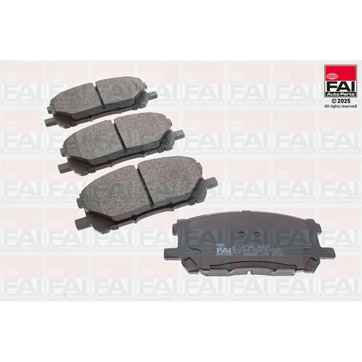 FAI Front Brake Pad Set BP595