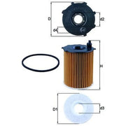 Mahle Engine Oil Filter OX 171/2D