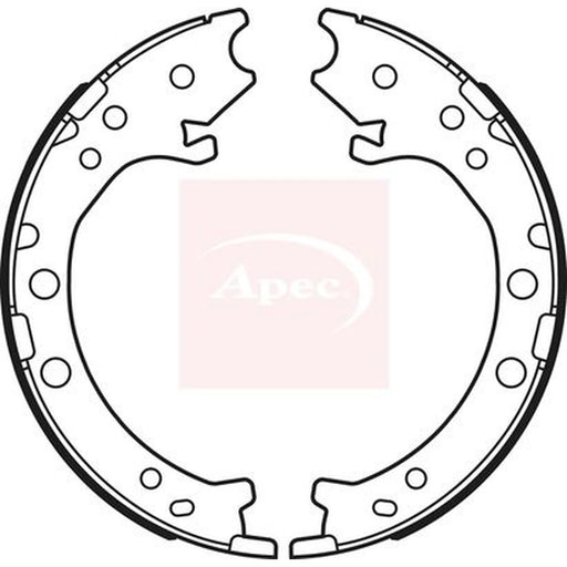 Apec Parking Brake Shoe Set SHU762