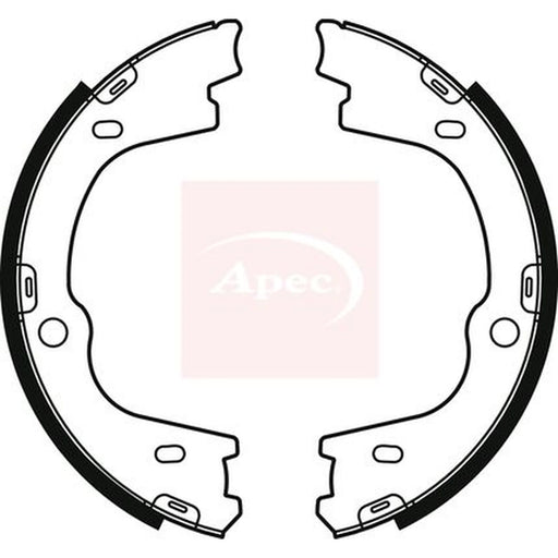 Apec Parking Brake Shoe Set SHU812