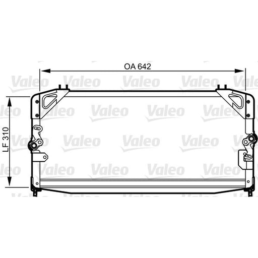 Valeo Air Conditioning Condenser 814279
