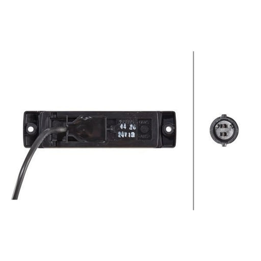 Hella Side Marker Light Wide High 2PS 008 645-801