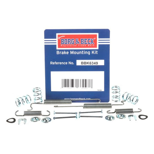 Borg & Beck Brake Shoe Accessory Kit Rear BBK6349