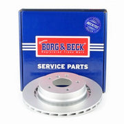 Borg & Beck 2 x Rear Vented Brake Discs BBD5716S