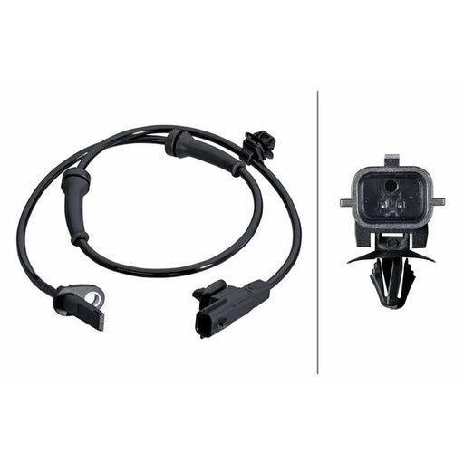 Hella ABS Wheel Speed Sensor Front 6PU 358 251-111