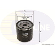 Comline Engine Oil Filter EOF061