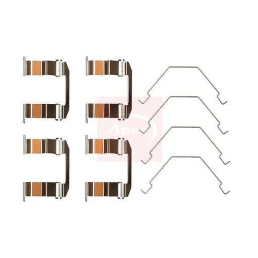 Apec Brake Pad Accessory Fitting Kit Front KIT429