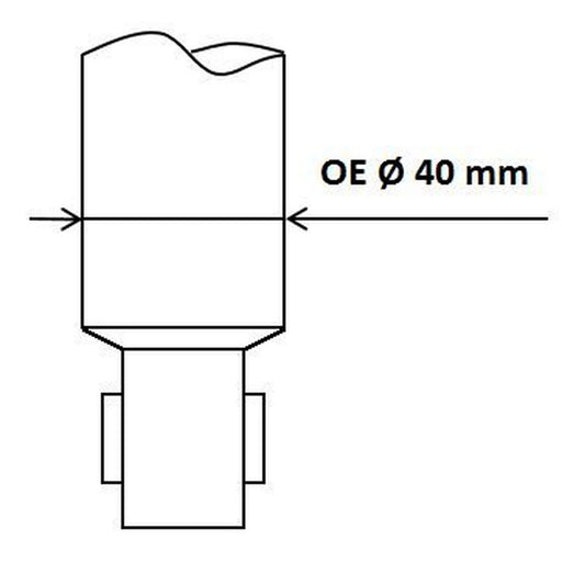 KYB Shock Absorber Damper Strut Rear 553389