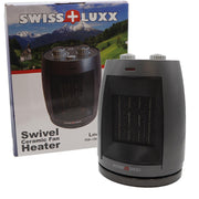 Fan Heater Caravan Motorhome Electric Low Wattage Swiss Luxx Swivelling Ceramic - Swiss Luxx - Van Life Living