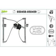 Valeo Electric Window Regulator Lifter Left Front 850458