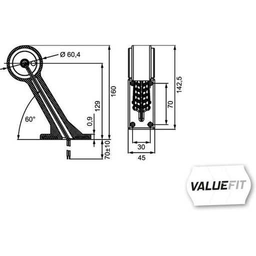 Hella Outline Marker Lamp Md10-30 2XS Lateral Mounting 2XS 357 004-031