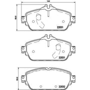 Mintex Front Brake Pad Set MDB3704