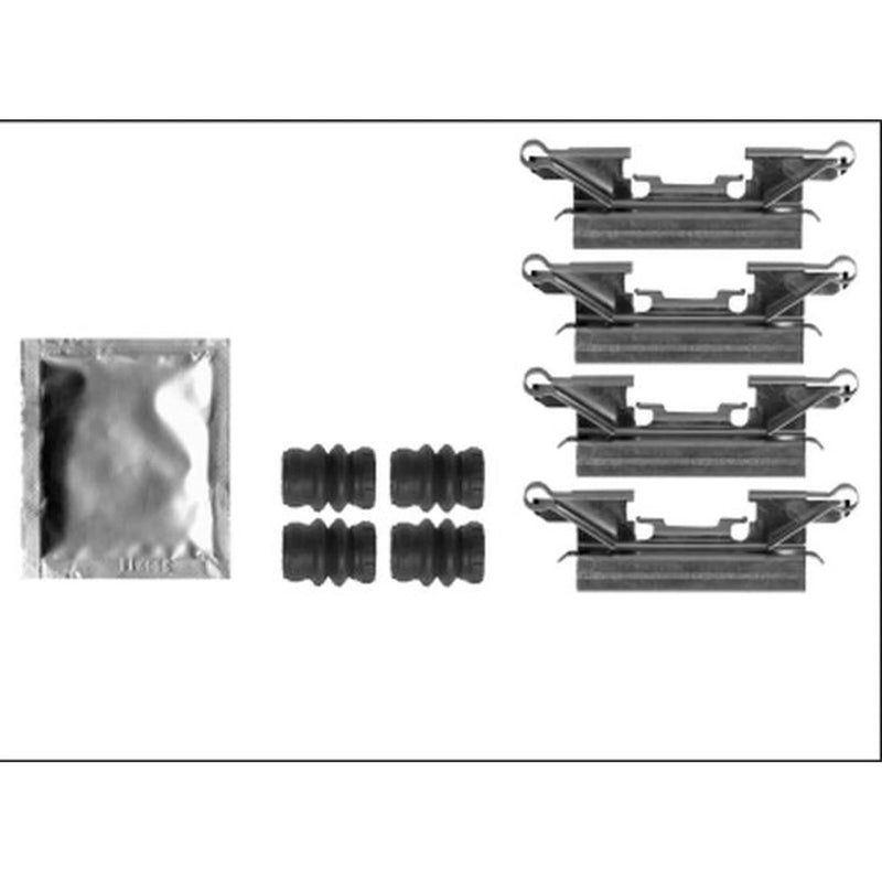 Mintex Brake Pad Accessory Fitting Kit Front MBA0002