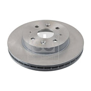 Febi 2 x Internally Vented Front Brake Discs 108517