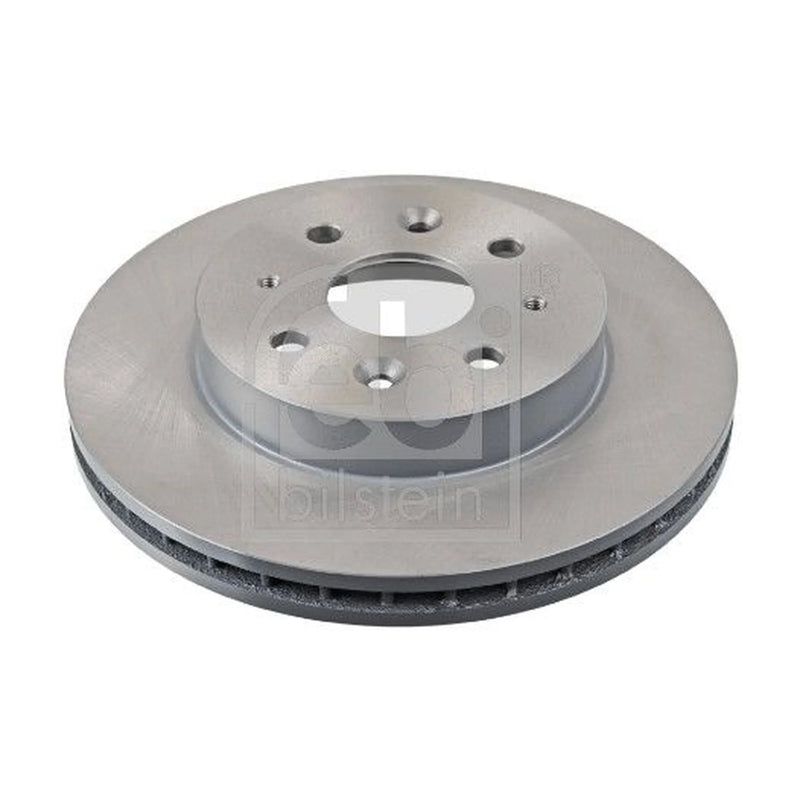Febi 2 x Internally Vented Front Brake Discs 108517