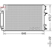 Denso Air Conditioning Condenser