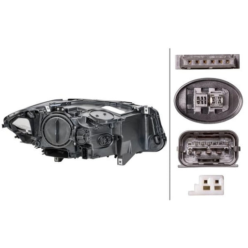 Hella Headlight Headlamp LED Left 1LL 010 131-531