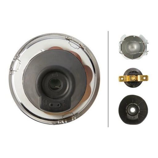 Hella Headlamp Lesh Fapo 1L6 Right 1L6 002 395-261 TP07004020 1L6 002 395-261