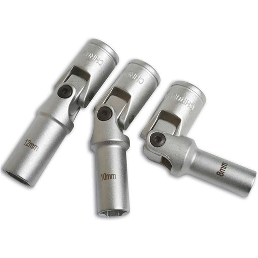 Laser Glow Plug Socket Set 3/8"D 3pc 4122 Laser  - Town Parts