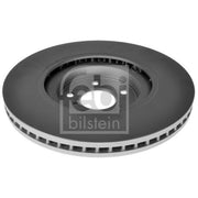 Febi 2 x Internally Vented Front Brake Discs 170751-x2