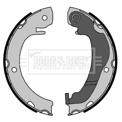 Borg & Beck Parking Brake Shoe Set BBS6443