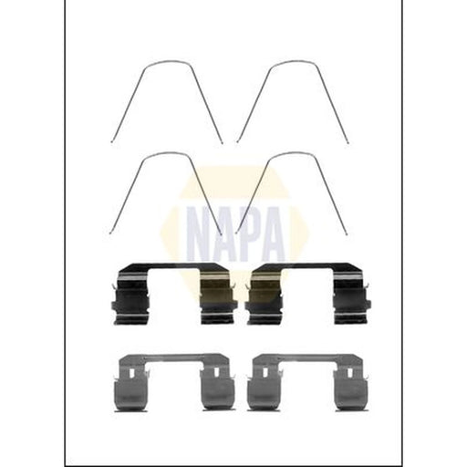 NAPA Brake Pad Accessory Fitting Kit Front NFK1174