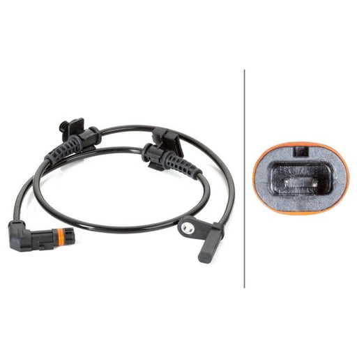Hella ABS Wheel Speed Sensor Front 6PU 230 040-001