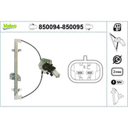 Valeo Electric Window Regulator Lifter Left Front 850094