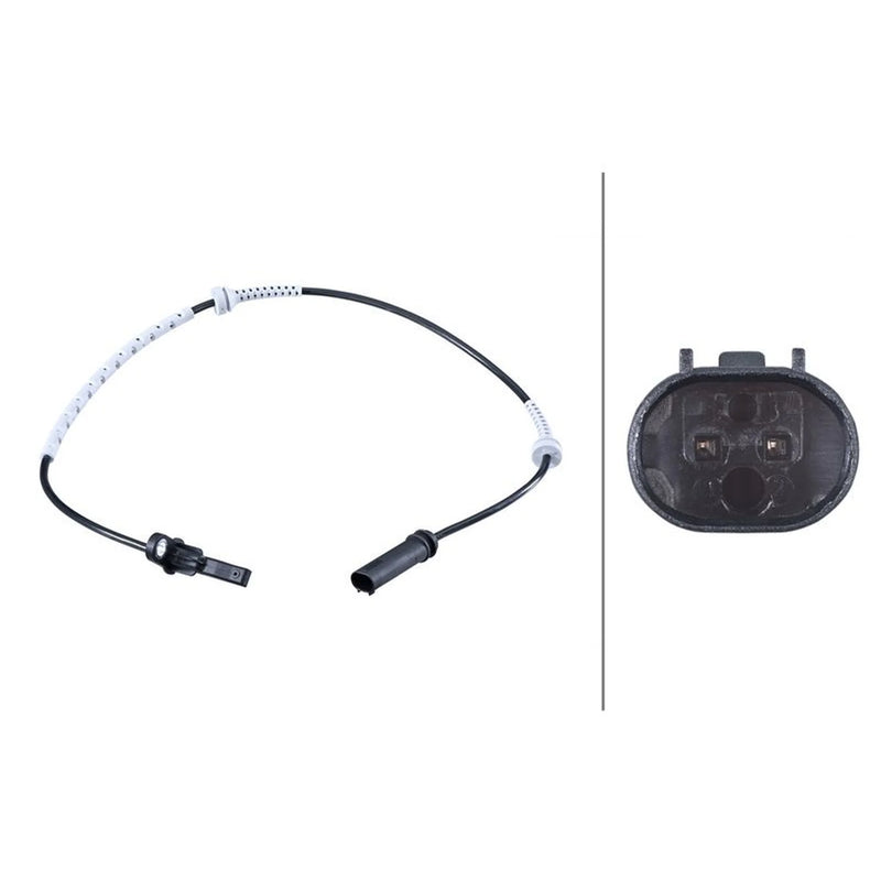 Hella ABS Wheel Speed Sensor Front 6PU 358 216-841