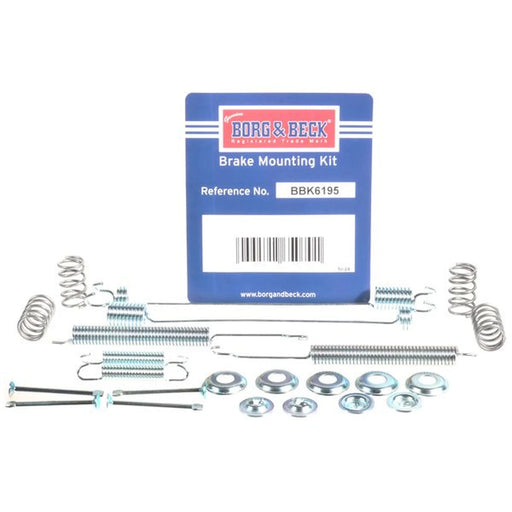 Borg & Beck Brake Shoe Accessory Kit Rear BBK6195