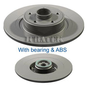Juratek 2 x Solid Rear Brake Discs REN144C-x2