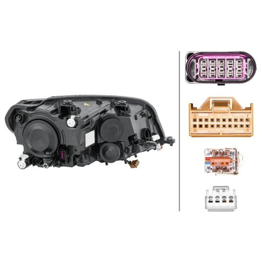 Hella Headlight Headlamp LED Left 1EL 012 286-211