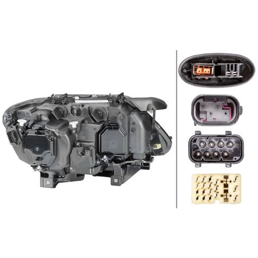 Hella Headlight Headlamp PY21W Left 1ZS 009 044-511