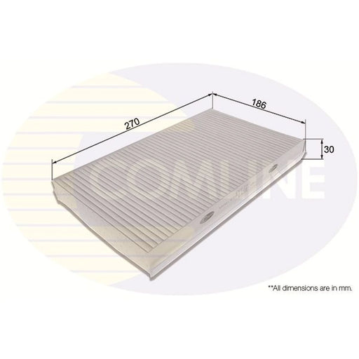 Comline Cabin Air Filter (Pollen Filter) EKF342