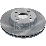 Febi 2 x Front Brake Discs 11893-x2