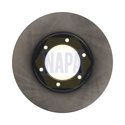 NAPA 2 x Solid Rear Brake Discs NBD5640-x2
